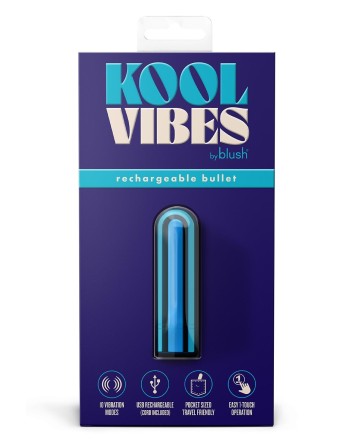 KOOL VIBES RECHARGEABLE MINI BULLET BLUEBERRY