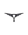  obsessive : string noir en dentelle et ouvert