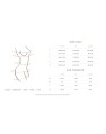 810ted1 body multistrecht et dentelle  noir