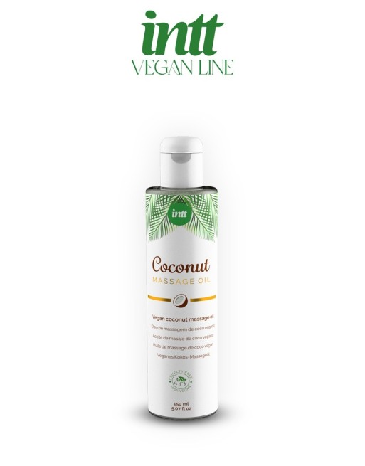 Huile massage hydratante Coconut végan unisex