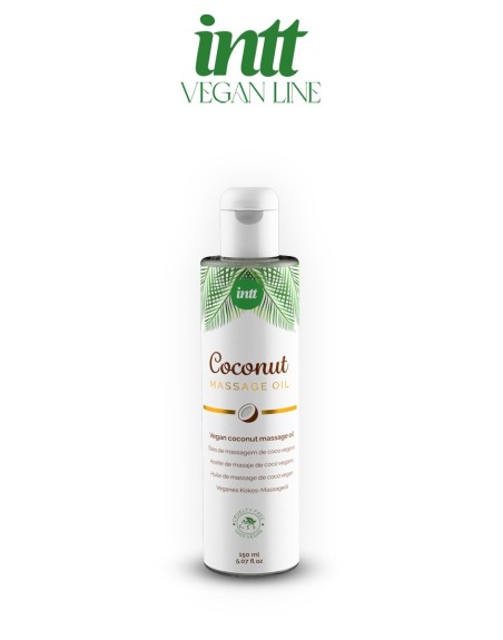 Huile massage hydratante Coconut végan unisex