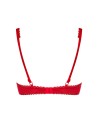  obsessive soutiengorge lovica rouge avec dentelle