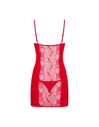  lingerie sexy : nuisette rouge heartina obsessive