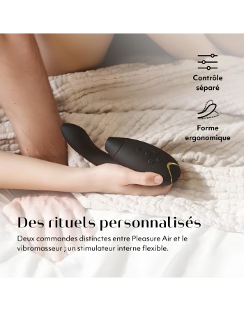 Duo 2 double stimulation Noir
