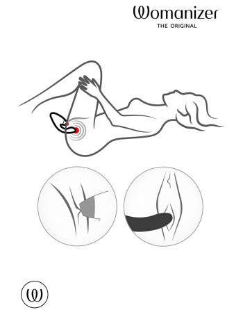 Duo 2 double stimulation Noir