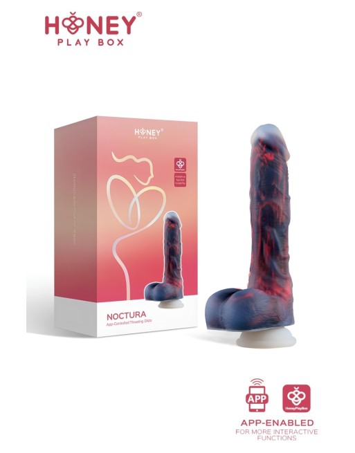 Noctura Gode ventouse réaliste va et vient connecté smartphone USB