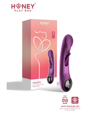 Tempo vibromasseur tapping finger connecté smartphone USB
