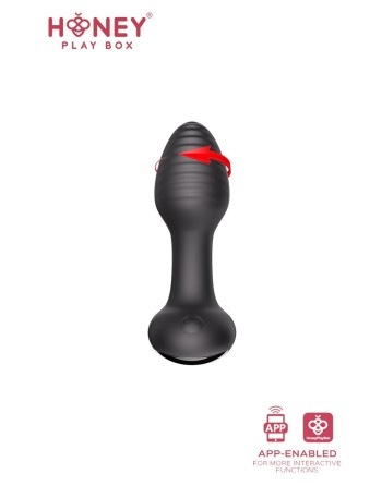 Frenzy Plug vibro et rotation 360°connecté smartphone USB