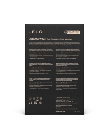 LELO Enigma Wave stimulateur à pulsation d'air triple stimulation