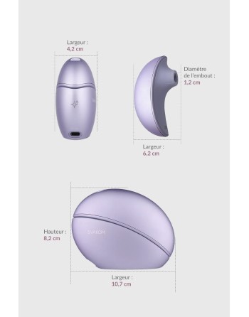 Stimulateur clitoridien à air pulsé Pulse Galaxie