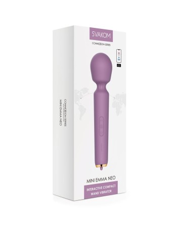Mini vibromasseur Magic Wand connecté Emma Neo