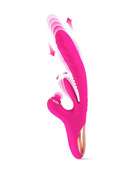Sassy, Vibromasseur rabbit va-et-vient 3-en-1