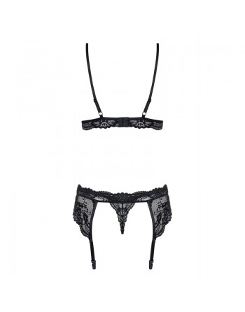  obsessive : ensemble de lingerie sexy noir 810