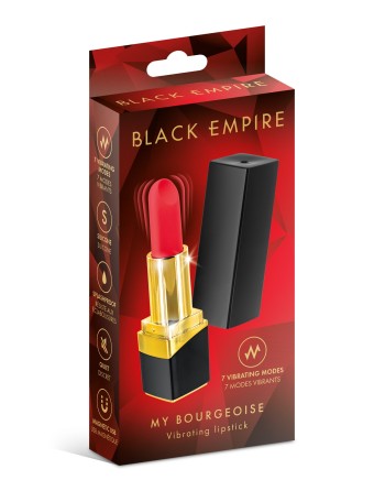 My Bourgeoise - Stimulateur clitoridien rouge à lèvres