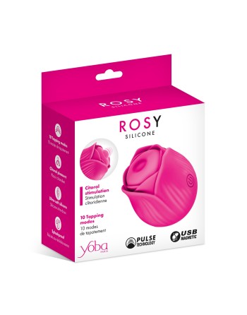 Yoba - Stimulateur clitoridien rose à tapotements
