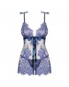 Flowlace Babydoll - Bleu