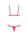 body lovlea rouge de la marque de lingerie sexy obsessive