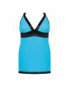Liessa Nuisette - Turquoise et Noir
