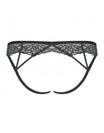 Meshlove String ouvert - Noir