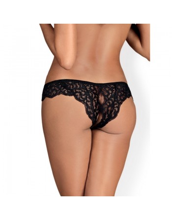 Laluna String ouvert - Noir