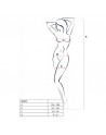 bodystocking blanc et sexy bs075w de la marque passion lingerie