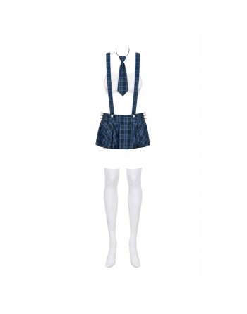 Studygirl Costume 5 pcs - Bleu