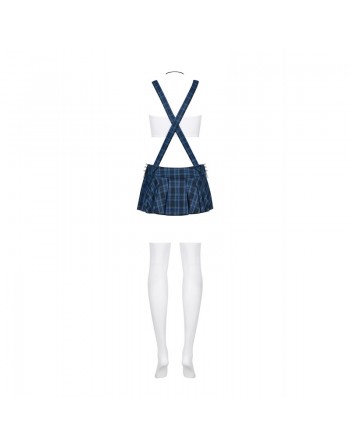 Studygirl Costume 5 pcs - Bleu
